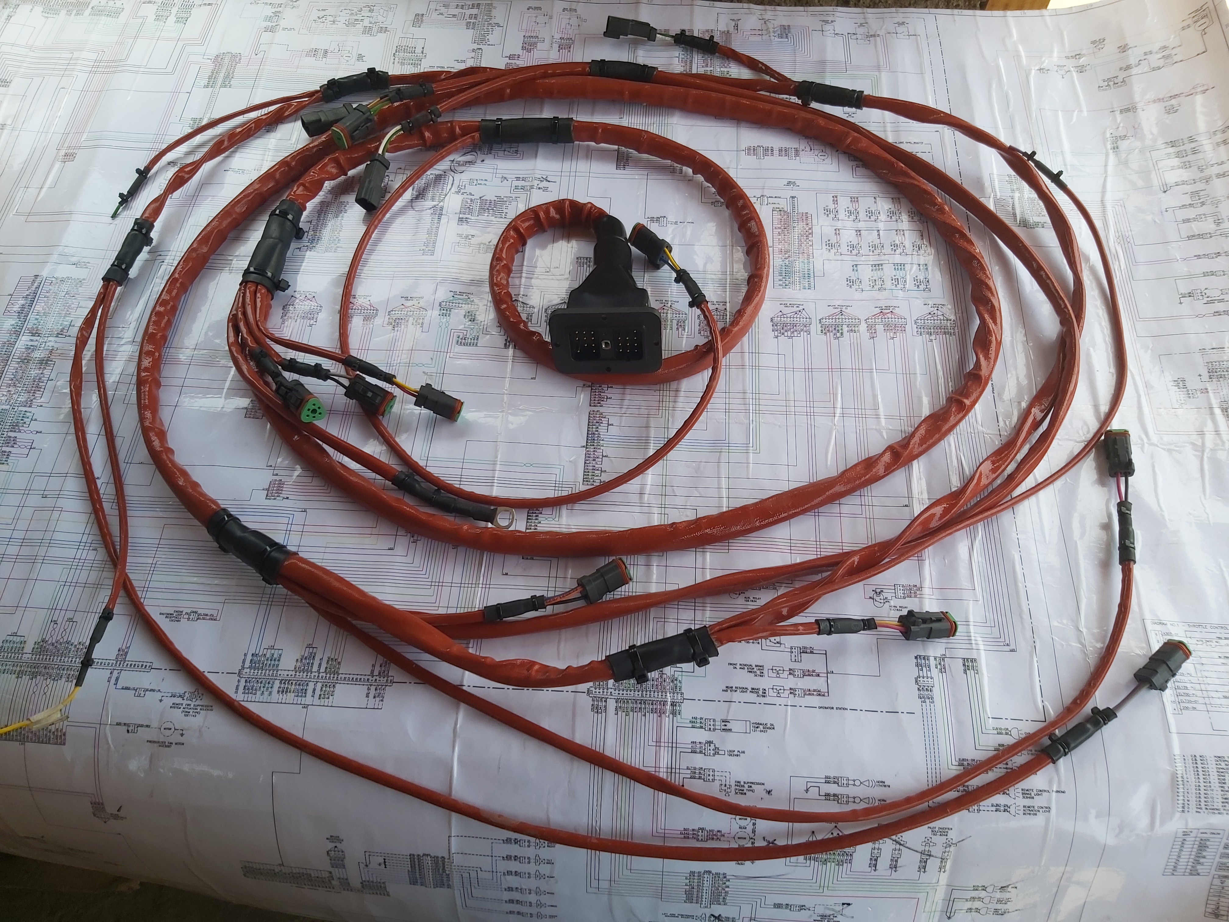 Componentes electricos para maquinaria minera
